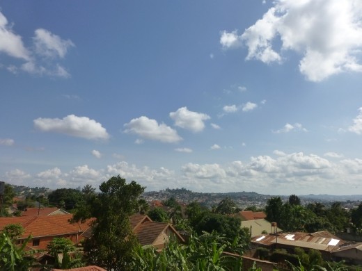 Kampala is surrounded 7 hills, just like Rome but different.