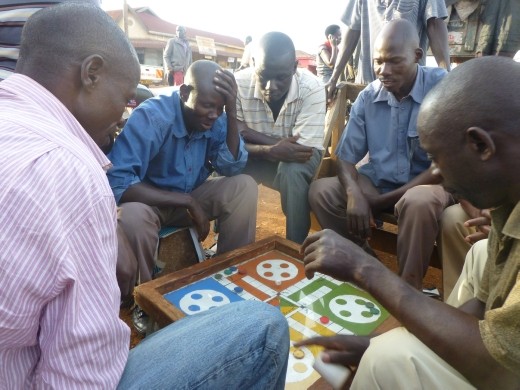 Ludo is big in Masindi.
