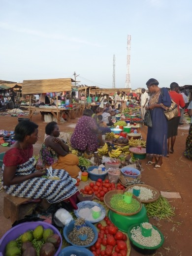 Masindi market.