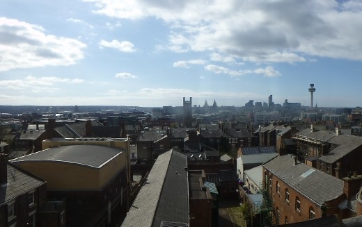 The do was in the Hope Street Hotel which afforded great views of Liverpool.