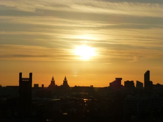 Sun setting on da pool la.