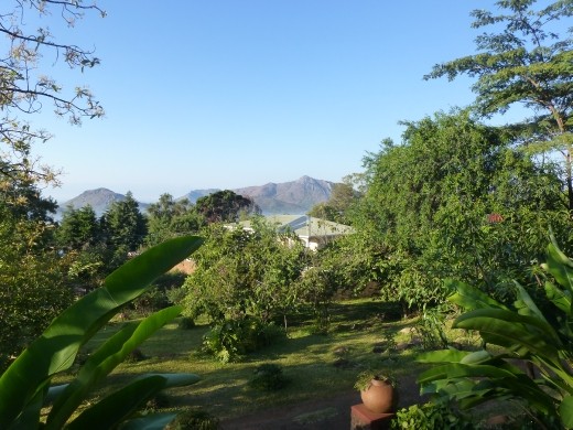 the view from Casa Rossa just outside Zomba town.