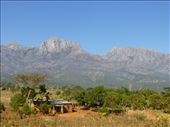 Looking back up at Mount Mulanje on the way back.: by steve_and_emma, Views[369]