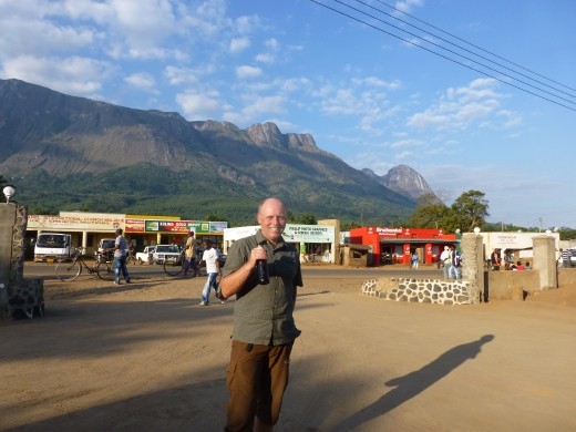 Celebrating the end of a great trek.