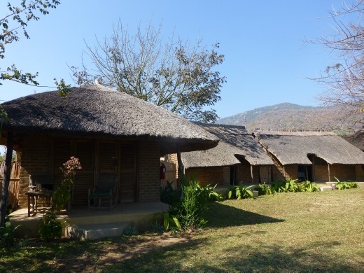 Our room at Mgoza Lodge was very nice.