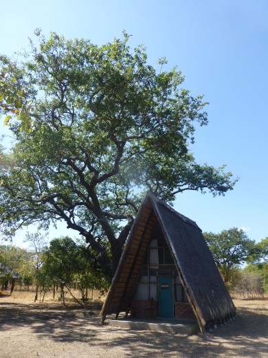 The A frames at Kuti.