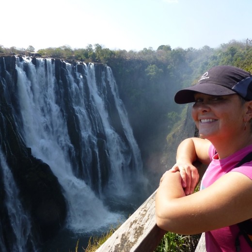 Even waterfall sceptic Emma was mildly impressed!