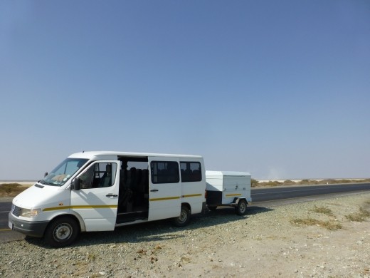 Our transport for the week in Botswana.