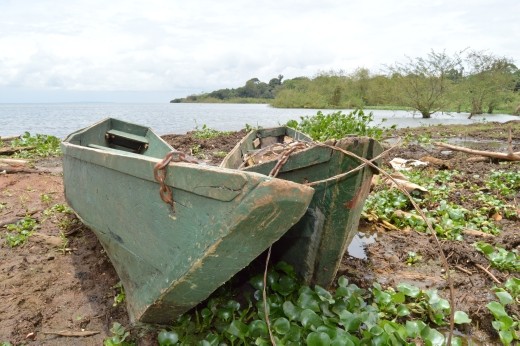 Fishing is still a way of life for many folk who live near the lake.