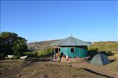 The facilities at the camp included a cooking hut and minging long drop toilets.: by steve_and_emma, Views[368]