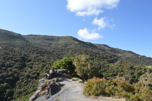 On the way to Genbar Falls.