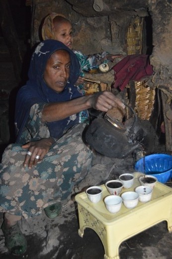 Just 3 cups of the world's strongest coffee to down politely.