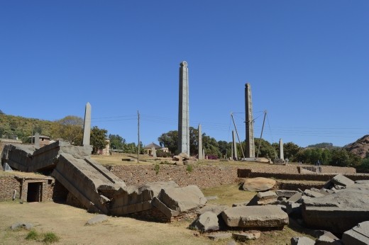 The steale field in Axum.