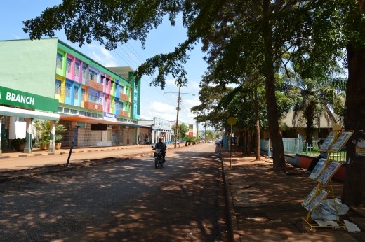 Main Street in Jinja.