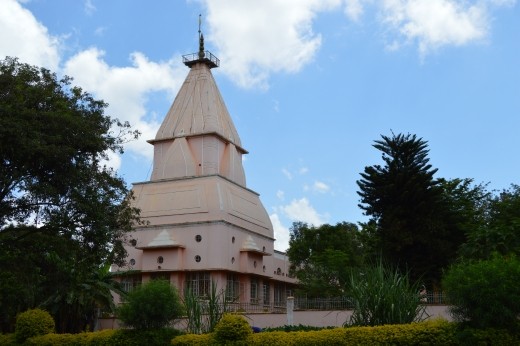 An Indian temple in Jinja.