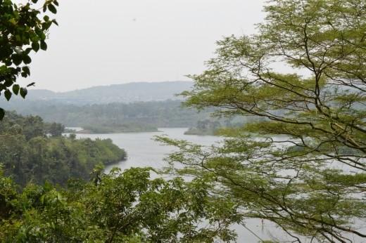 The view of the Nile from the Nile Porch.