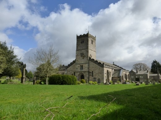 The church in Kirby Longsdale.