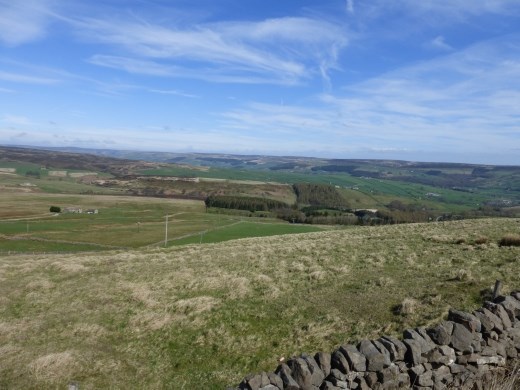 Leaving the dales and the sun makes an appearance!
