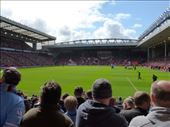 Let battle commence, the view of the Anfield pitch from the City end.: by steve_and_emma, Views[619]