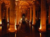 Inside the atmospheric Basilica Cistern.: by steve_and_emma, Views[383]