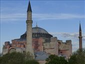 Haghia Sofya from a roof top café.: by steve_and_emma, Views[523]