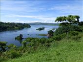 The view of the source of the Nile from the western bank where Speke first set eyes on it.: by steve_and_emma, Views[423]