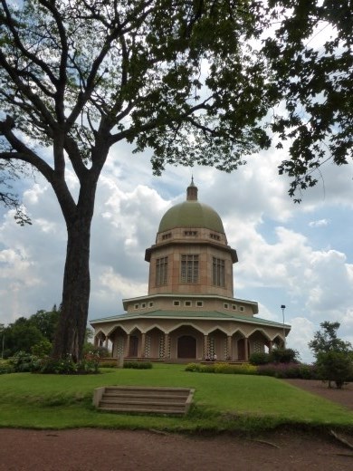 This is the only Bahai Temple in Africa.