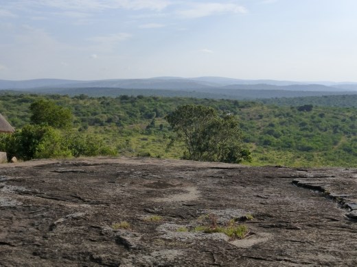Stunning views from the rock.