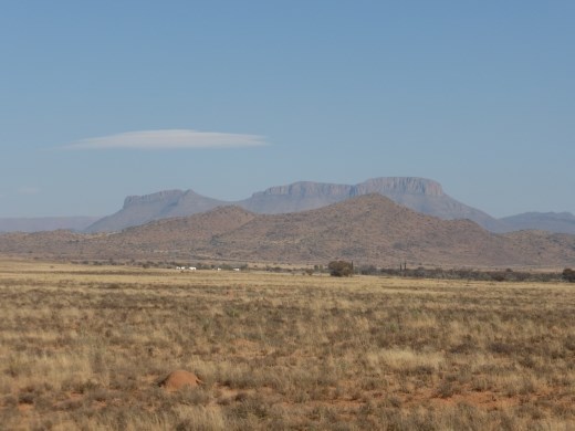 The scenery started to improve the further south we got.