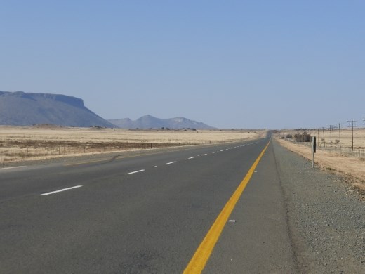 The road was a long one down to the south coast.