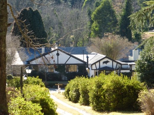 The Hogsback Inn is where we laid our heads for the night.