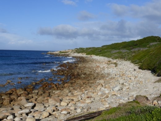 More stunning coastline scenery in St Francis Bay.