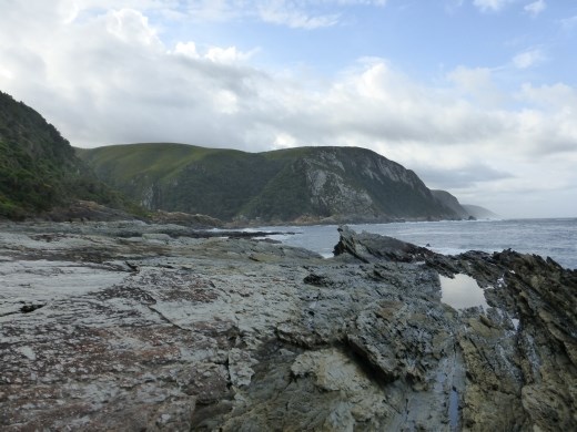 Tsitsikamma NP is beautiful even on a grey day.