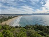 Looking back towards Plett from Robberg.: by steve_and_emma, Views[376]