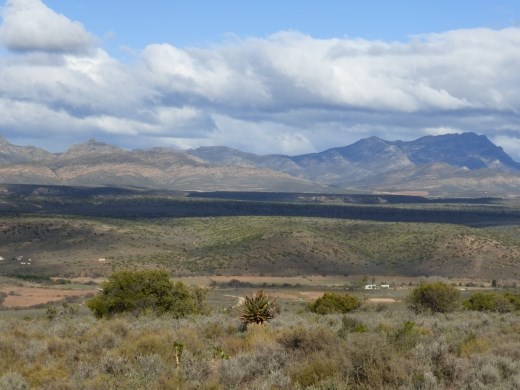 The Karoo is a very dry, windy and desolate place.
