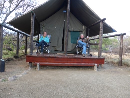 Look we even had chairs!