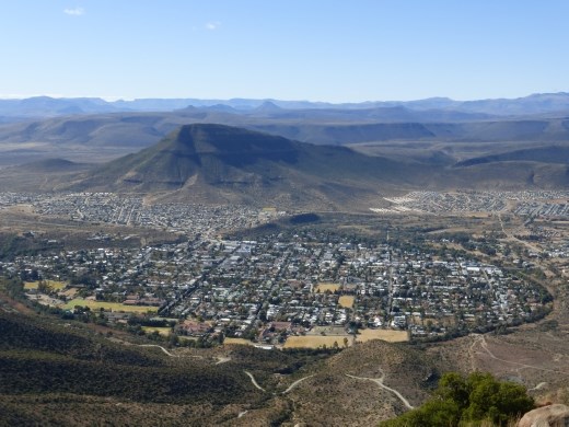 The town of Graaf Reinet is surrounded by Camdeboo NP.