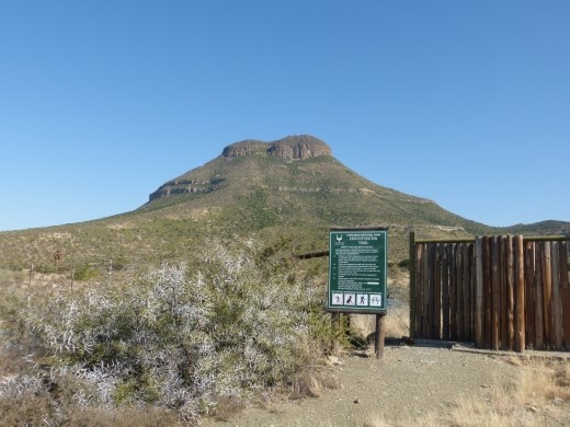 The start/end of our day hike.