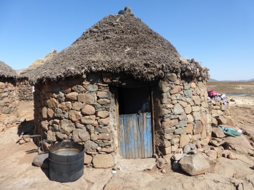 We visited a village to learn about the Besotho way of life.