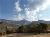 The view of the Drakensberg amphitheatre from our chalet in Royal Natal NP.: by steve_and_emma, Views[446]