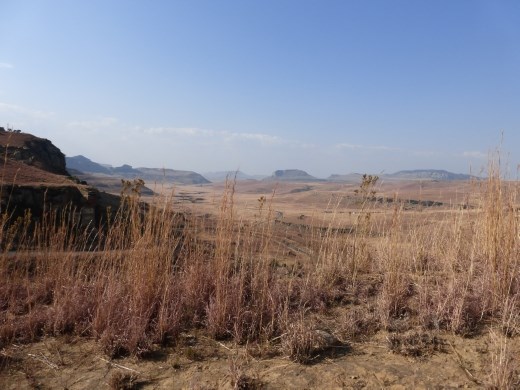 On the way back to Jo'burg we drove through Golden Gate National Park which is another beautiful place.