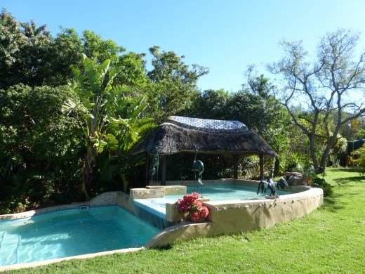 These pictures were taken in the middle of winter but still warm enough for a dip.