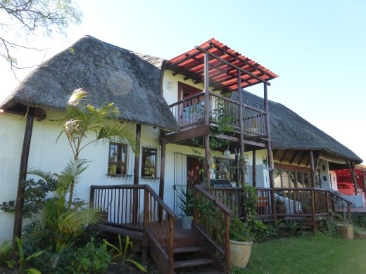 This is the main residence where we will reside. You can just about sea the coast from the upstairs deck.