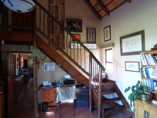 Nice staircase leading to our bedroom.