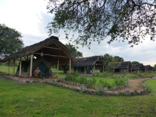 Glamping at Fort Murchison.