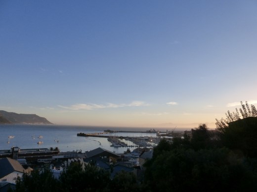 Sunrise over False Bay.