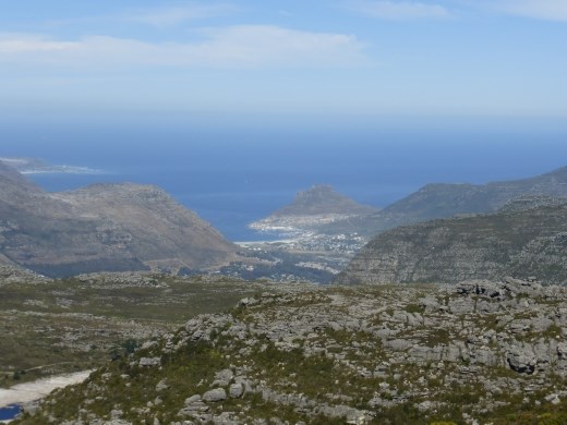 The view from the top, we were pleased to find it only took us 1 hour 12 mins to the top! Not so unfit after all!