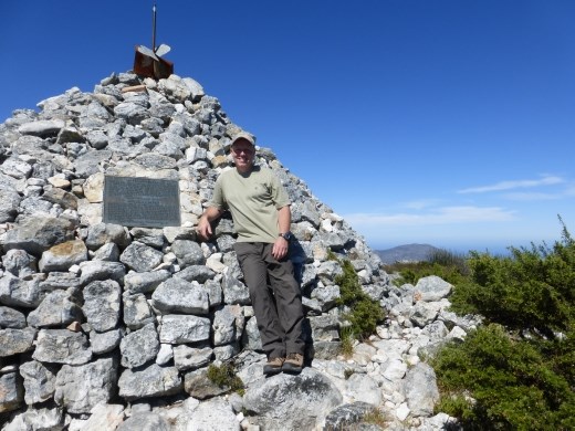 It took another 30 mins or so to the highest point.