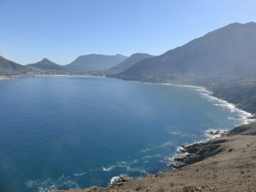 The stunning Chapman's Peak Drive.