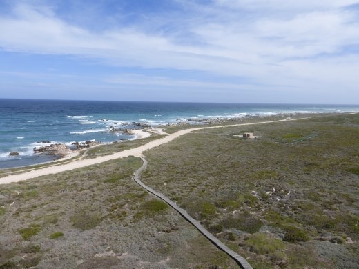 Incredible views from the top of the lighthouse.